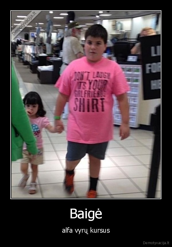 Baigė - alfa vyrų kursus. 