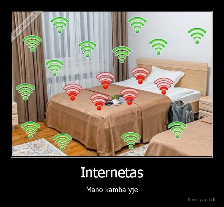 Internetas - Mano kambaryje. 