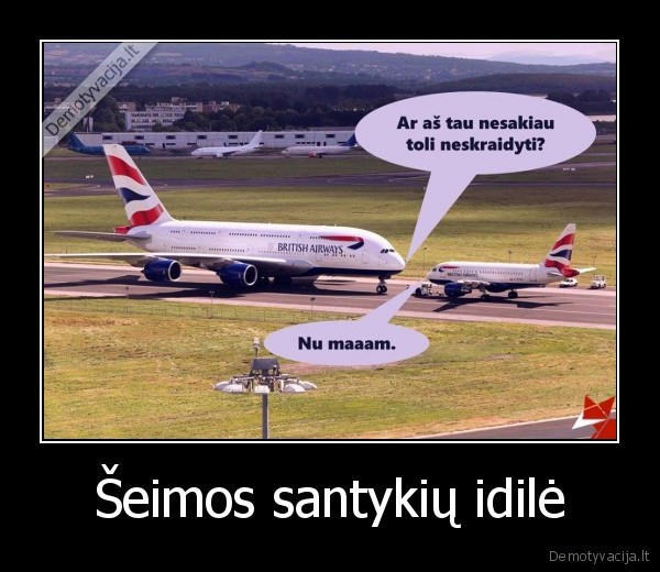 Šeimos santykių idilė