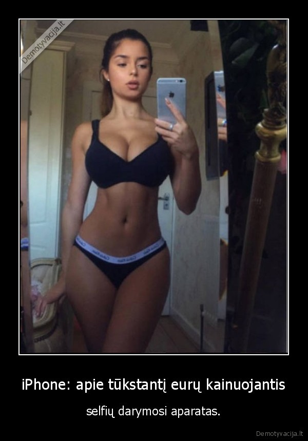 iPhone: apie tūkstantį eurų kainuojantis - selfių darymosi aparatas.. 