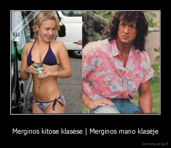 Merginos kitose klasėse | Merginos mano klasėje. 