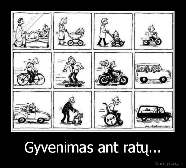 Gyvenimas ant ratų.... 