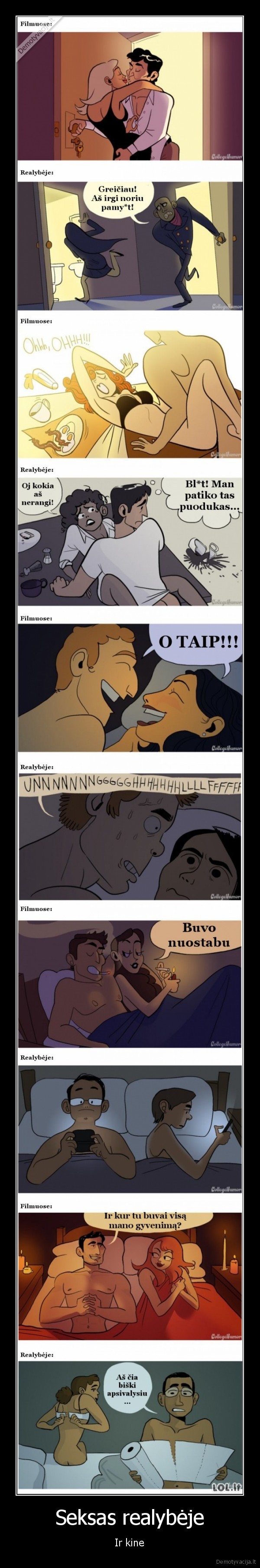 Seksas realybėje - Ir kine. 