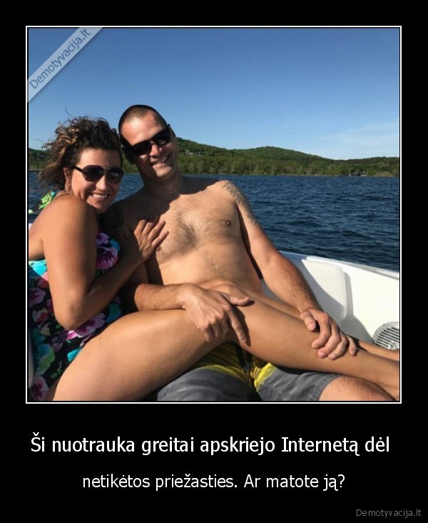 Ši nuotrauka greitai apskriejo Internetą dėl  - netikėtos priežasties. Ar matote ją?. 