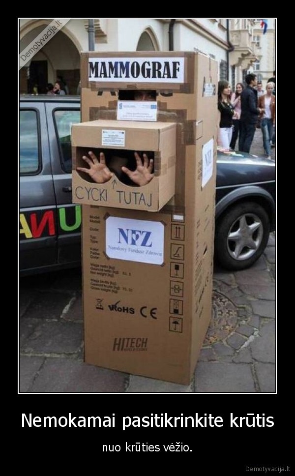 Nemokamai pasitikrinkite krūtis - nuo krūties vėžio.. 