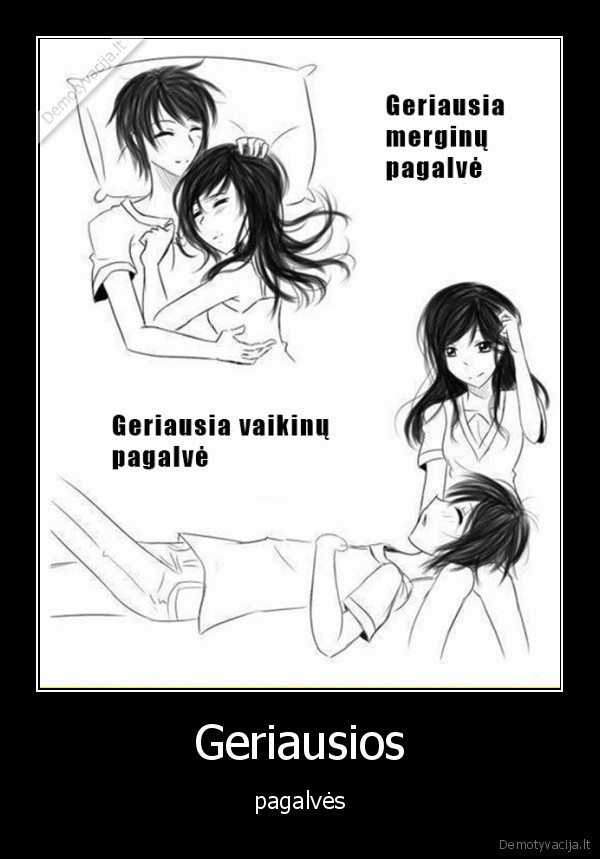 Geriausios - pagalvės. 