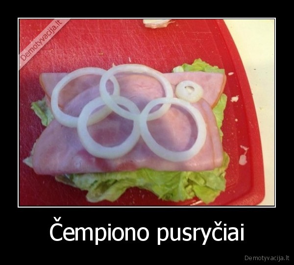 Čempiono pusryčiai. 