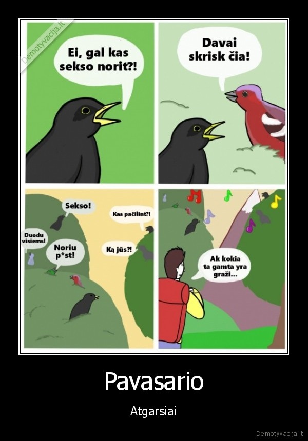 Pavasario - Atgarsiai. 