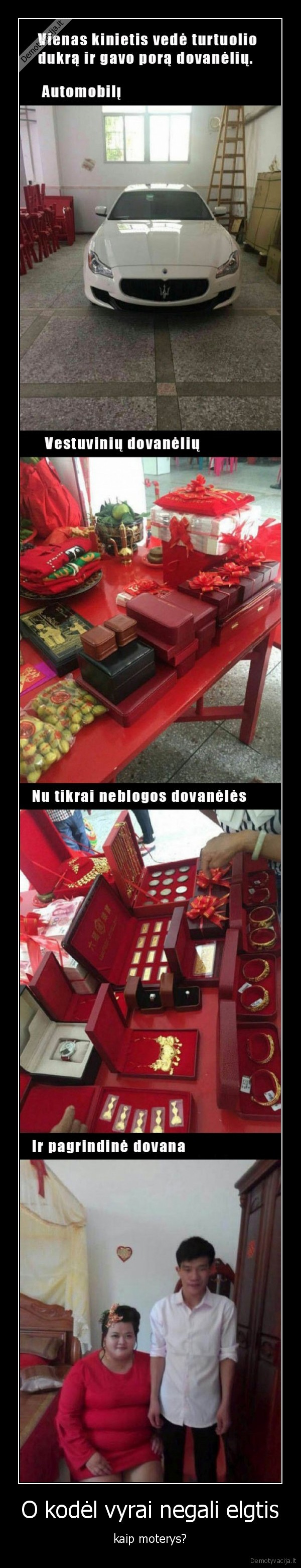 O kodėl vyrai negali elgtis - kaip moterys?. 