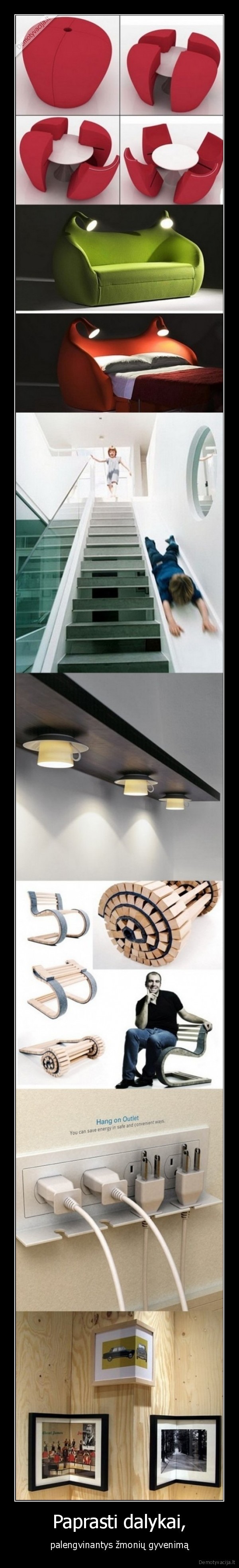 Paprasti dalykai, - palengvinantys žmonių gyvenimą. 