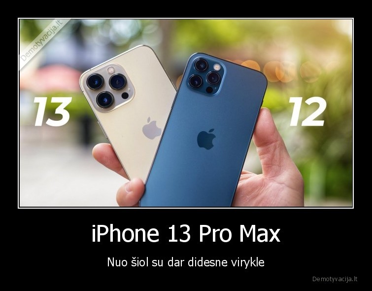 iPhone 13 Pro Max - Nuo šiol su dar didesne virykle