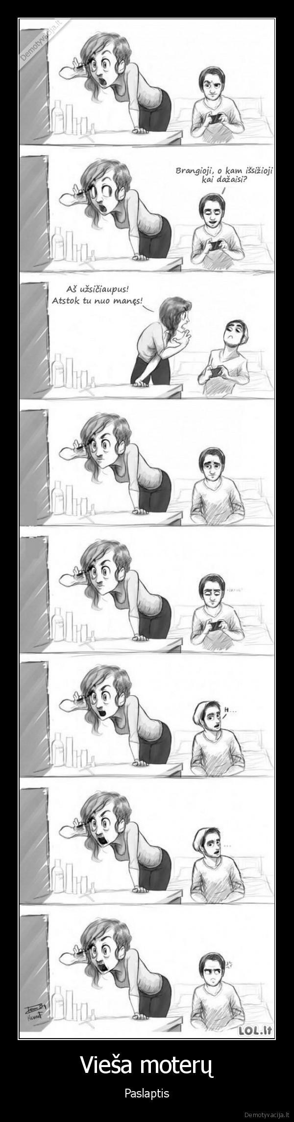 Vieša moterų - Paslaptis. 