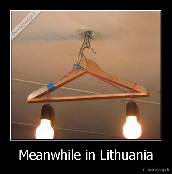 Meanwhile in Lithuania