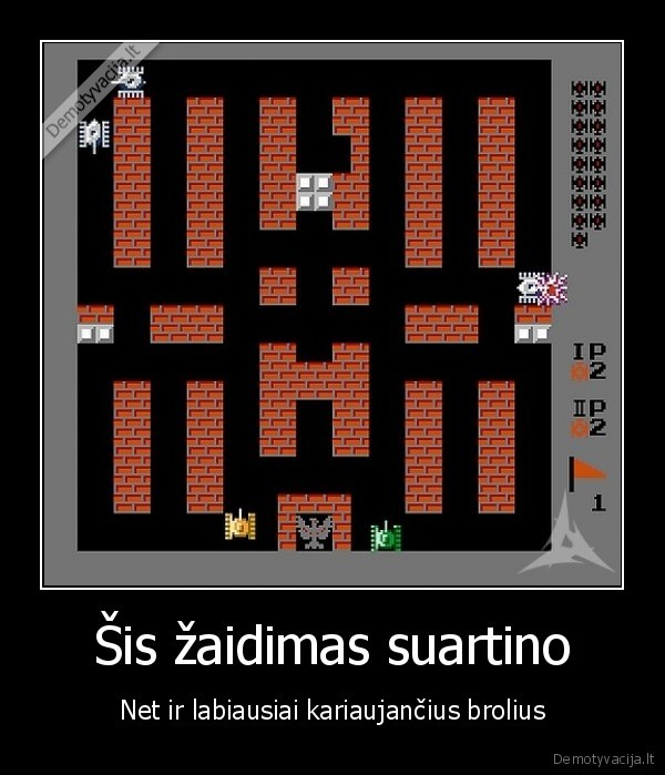 Šis žaidimas suartino - Net ir labiausiai kariaujančius brolius. 