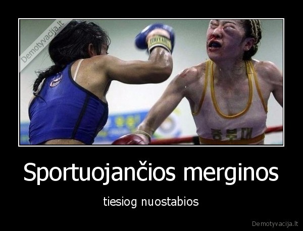 Sportuojančios merginos - tiesiog nuostabios. 