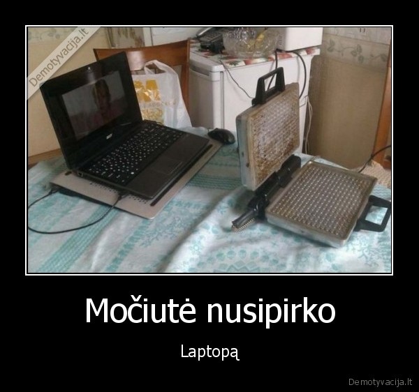 Močiutė nusipirko - Laptopą. 