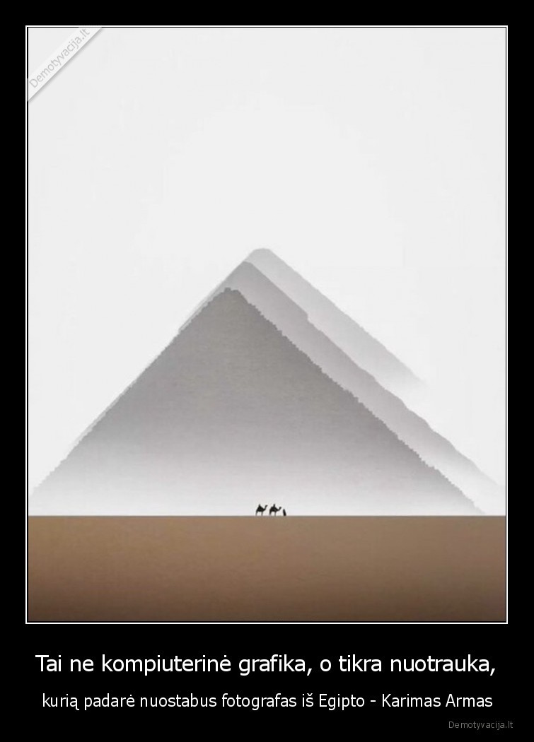 Tai ne kompiuterinė grafika, o tikra nuotrauka, - kurią padarė nuostabus fotografas iš Egipto - Karimas Armas. 