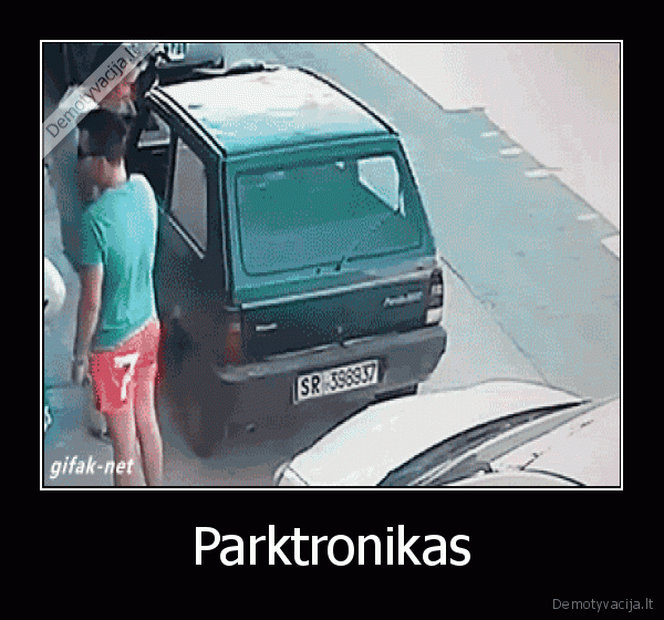 Parktronikas. 