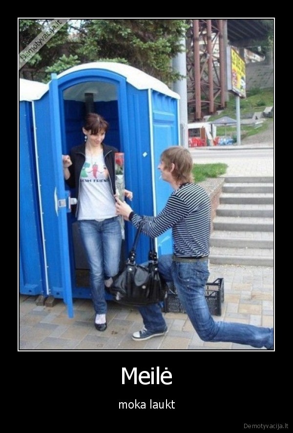 Meilė - moka laukt. 