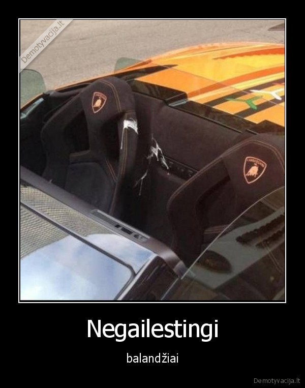 Negailestingi - balandžiai. 