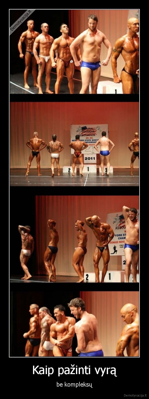 Kaip pažinti vyrą - be kompleksų. 