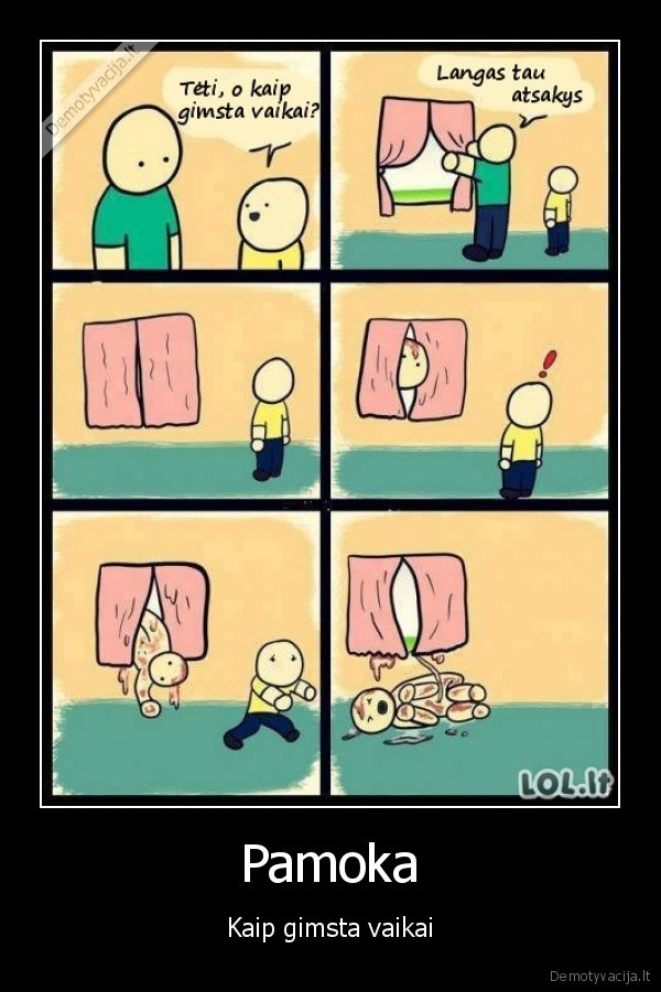 Pamoka - Kaip gimsta vaikai. 