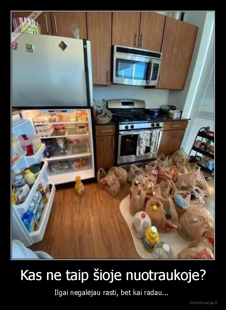 Kas ne taip šioje nuotraukoje? - Ilgai negalėjau rasti, bet kai radau... . 