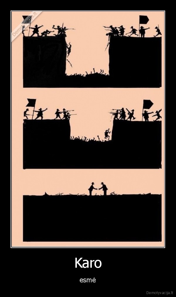 Karo - esmė. 