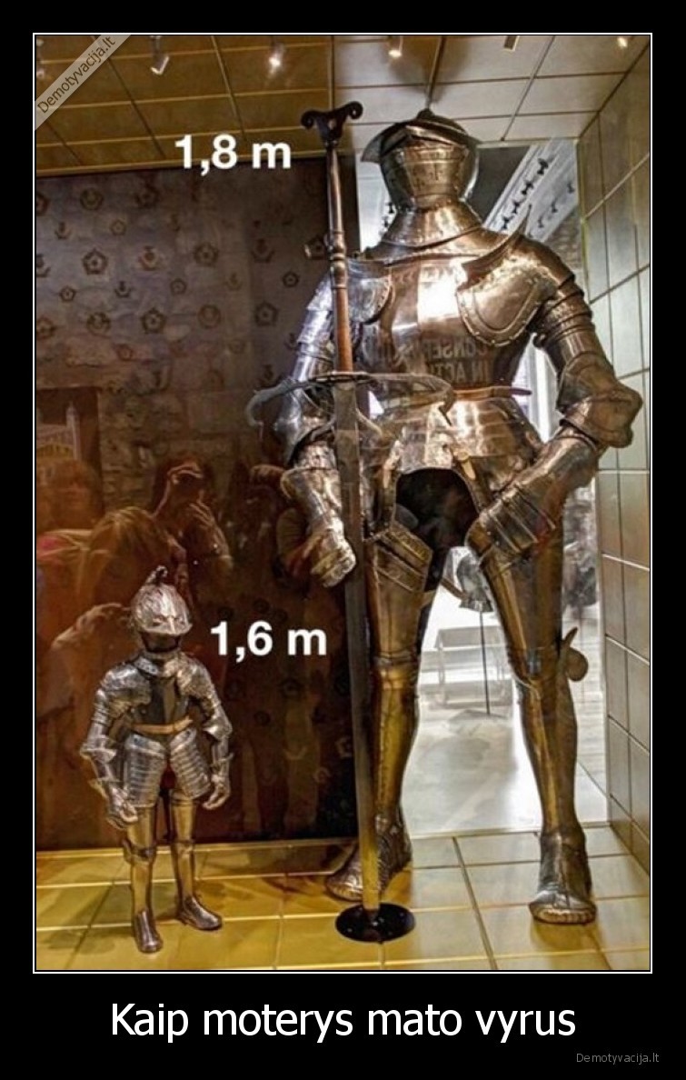 Kaip moterys mato vyrus. 