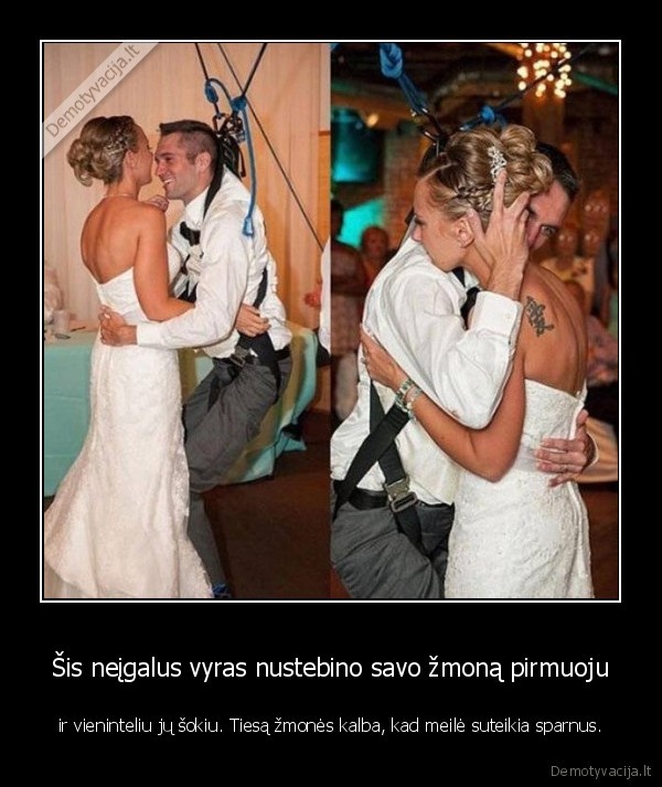 Šis neįgalus vyras nustebino savo žmoną pirmuoju - ir vieninteliu jų šokiu. Tiesą žmonės kalba, kad meilė suteikia sparnus.. 