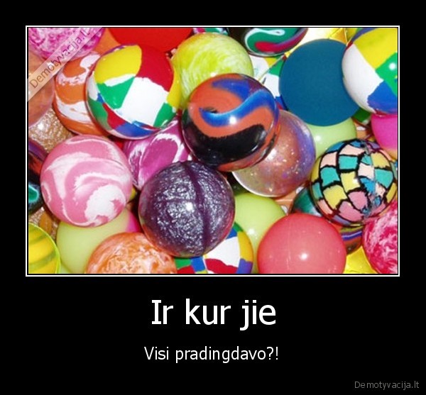Ir kur jie - Visi pradingdavo?!. 