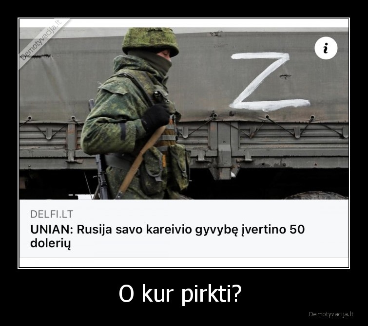 O kur pirkti? 