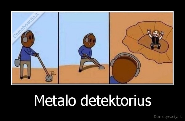 Metalo detektorius. 