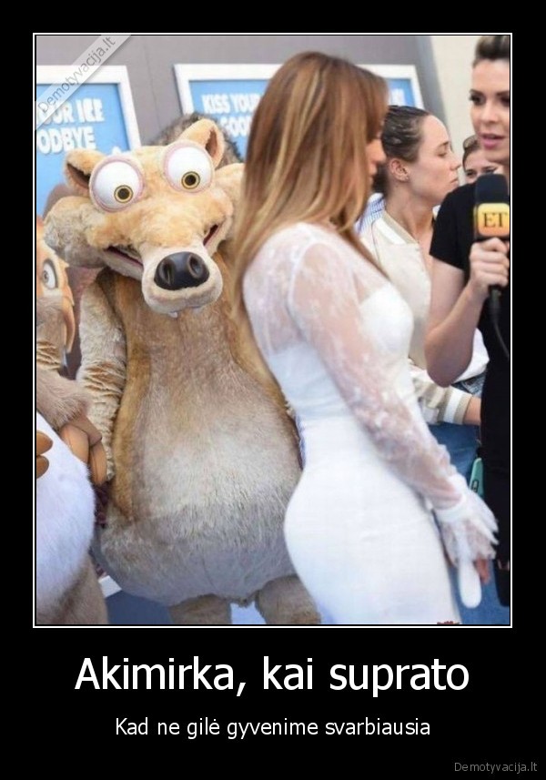 Akimirka, kai suprato - Kad ne gilė gyvenime svarbiausia. 