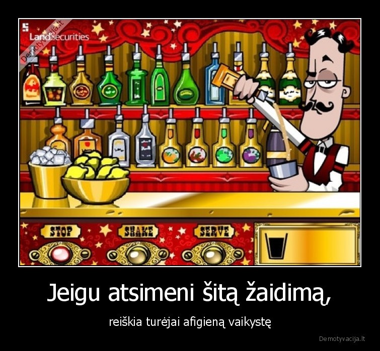 Jeigu atsimeni šitą žaidimą, - reiškia turėjai afigieną vaikystę. 