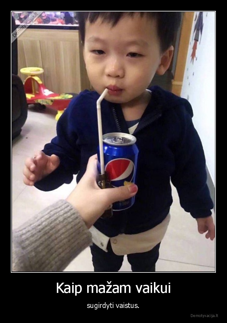 Kaip mažam vaikui - sugirdyti vaistus.. 