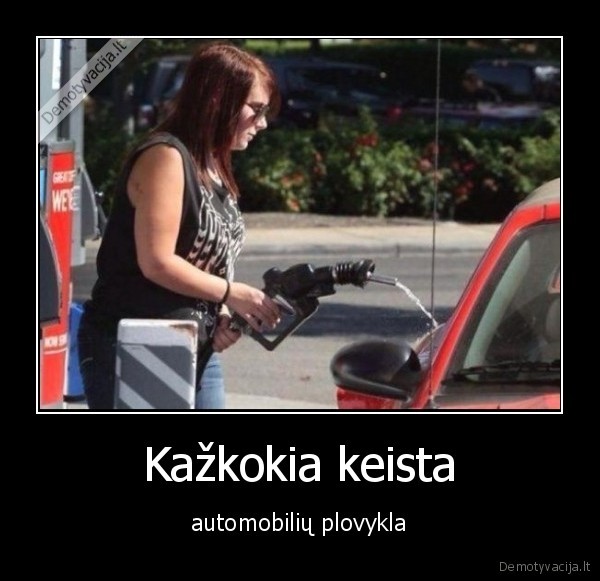 Kažkokia keista - automobilių plovykla. 