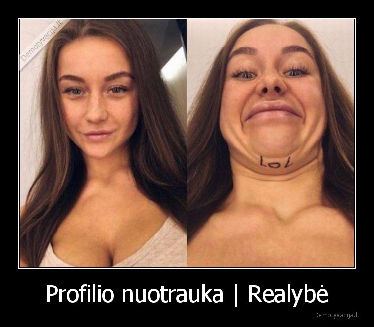 Profilio nuotrauka | Realybė. 