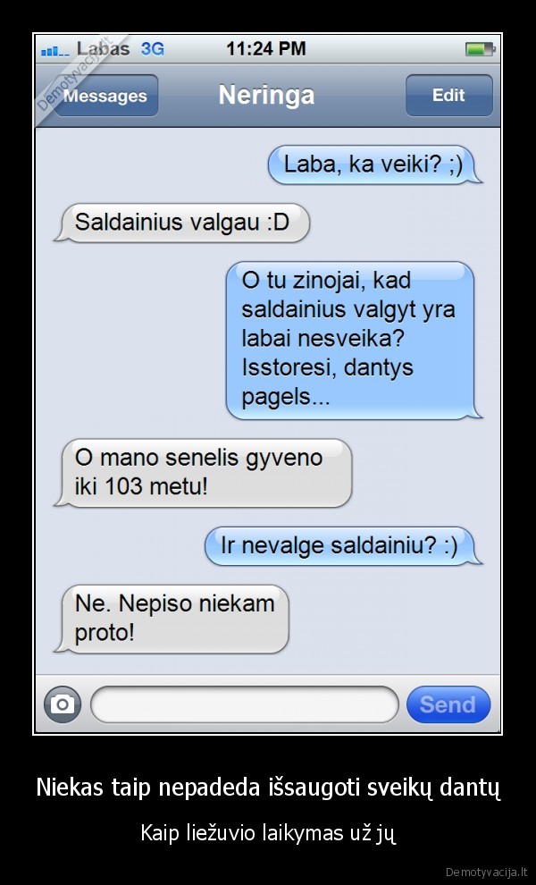 Niekas taip nepadeda išsaugoti sveikų dantų - Kaip liežuvio laikymas už jų. 