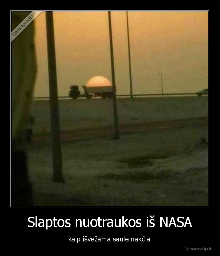 Slaptos nuotraukos iš NASA - kaip išvežama saulė nakčiai. 