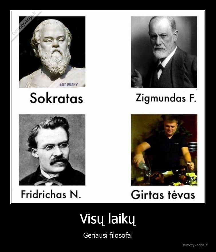 Visų laikų - Geriausi filosofai. 