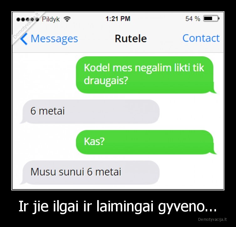 Ir jie ilgai ir laimingai gyveno.... 