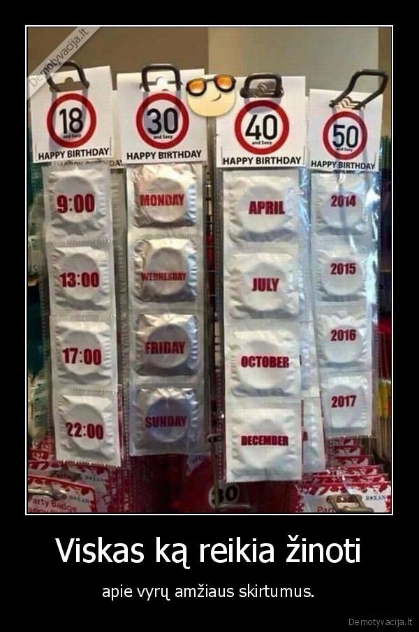 Viskas ką reikia žinoti - apie vyrų amžiaus skirtumus.. 