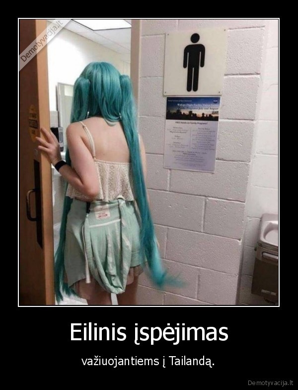 Eilinis įspėjimas - važiuojantiems į Tailandą.. 