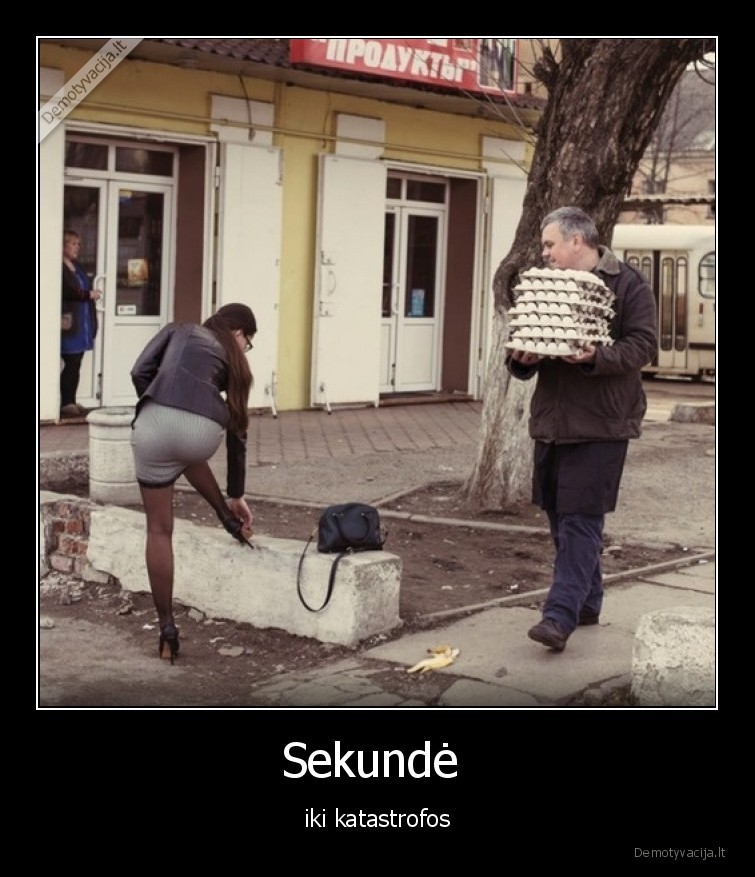 Sekundė  - iki katastrofos. 