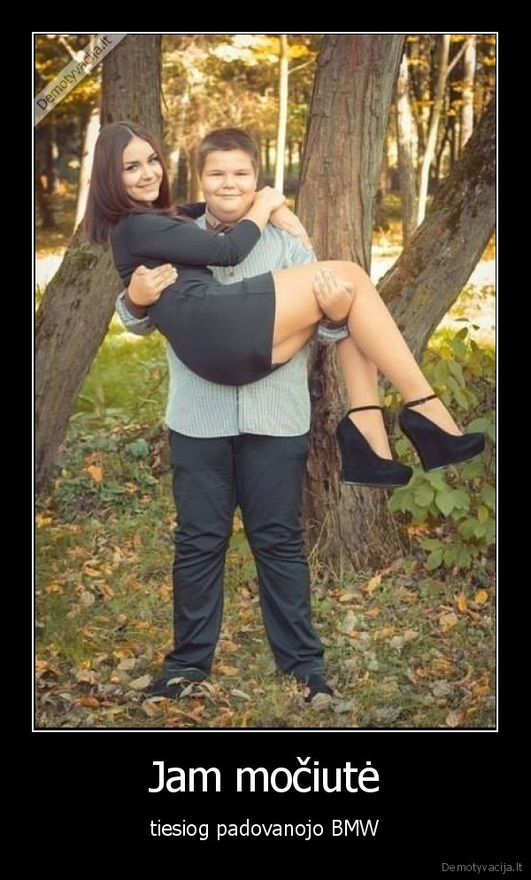 Jam močiutė - tiesiog padovanojo BMW. 