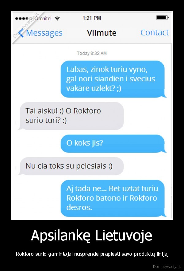 Apsilankę Lietuvoje - Rokforo sūrio gamintojai nusprendė praplėsti savo produktų liniją. 