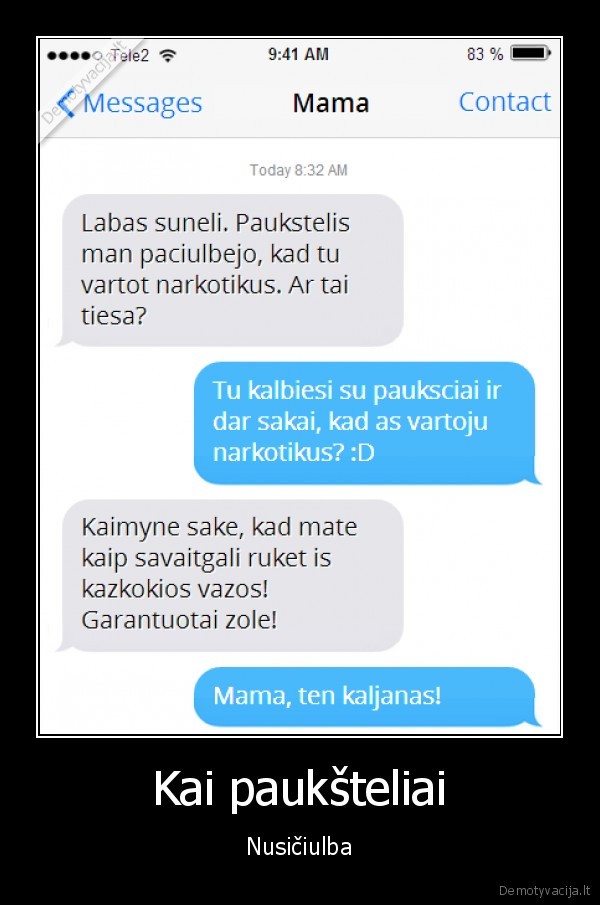 Kai paukšteliai - Nusičiulba. 
