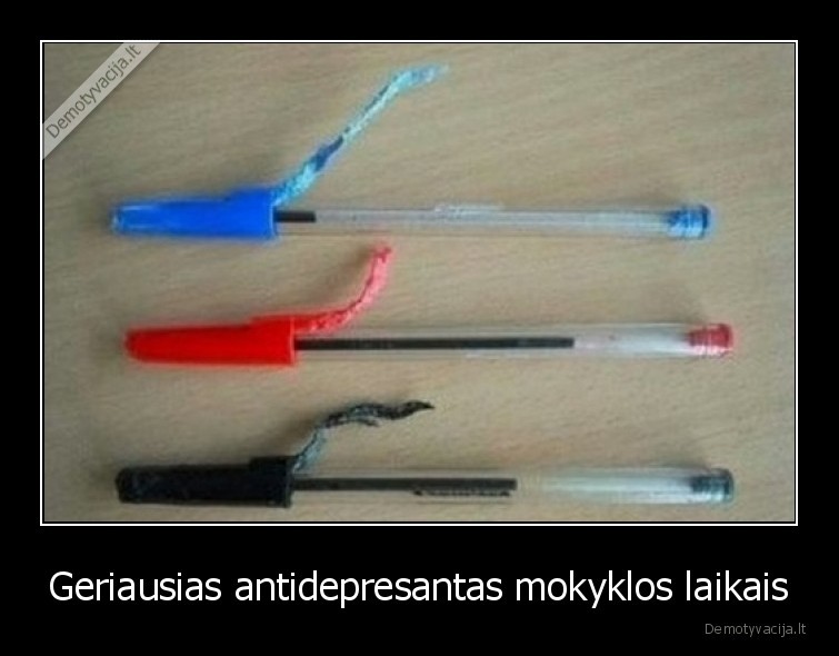Geriausias antidepresantas mokyklos laikais. 