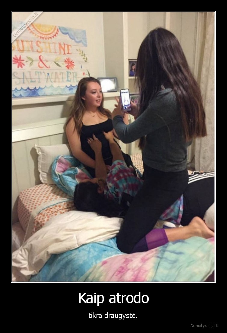 Kaip atrodo - tikra draugystė.. 